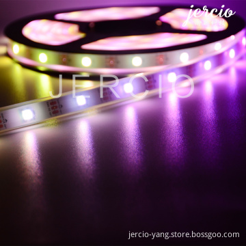JERCIO, SK6812 built-in IC, phantom color 5050RGB lamp bar, double signal transmission, drop glue waterproof